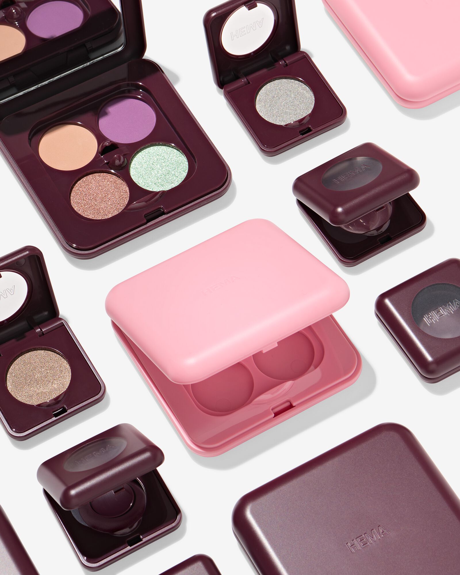 palette d'ombres &agrave; paupi&egrave;res rechargeable - 11210556 - HEMA